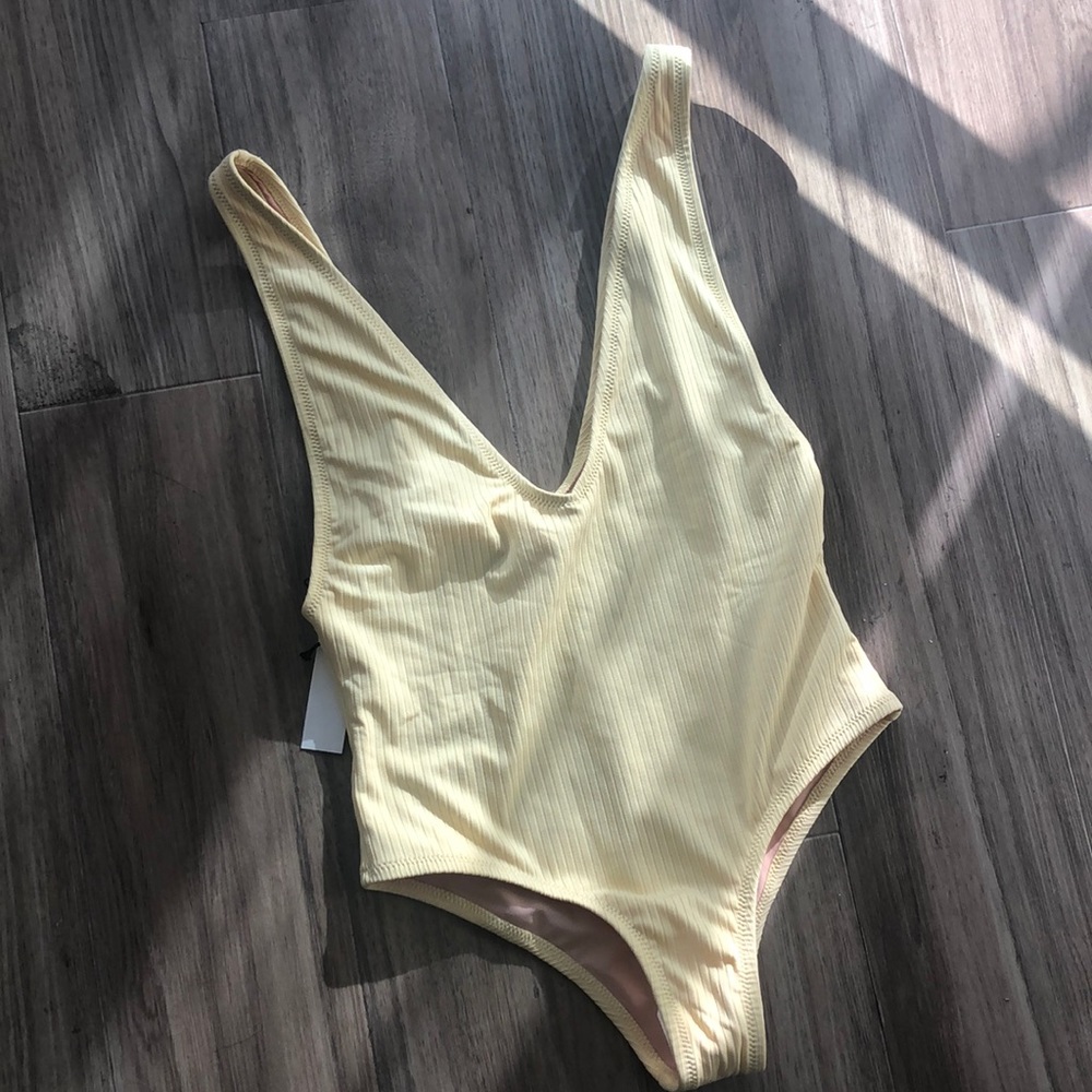 Static Swim Yellow One piece size S